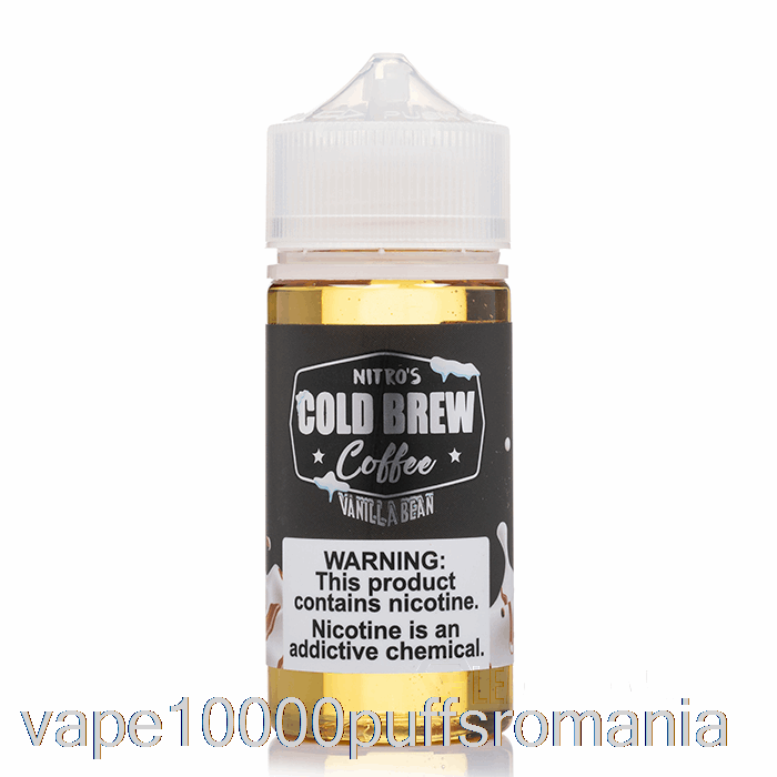 Vape Romania Boabe De Vanilie - Nitros Cold Brew - 100ml 6mg